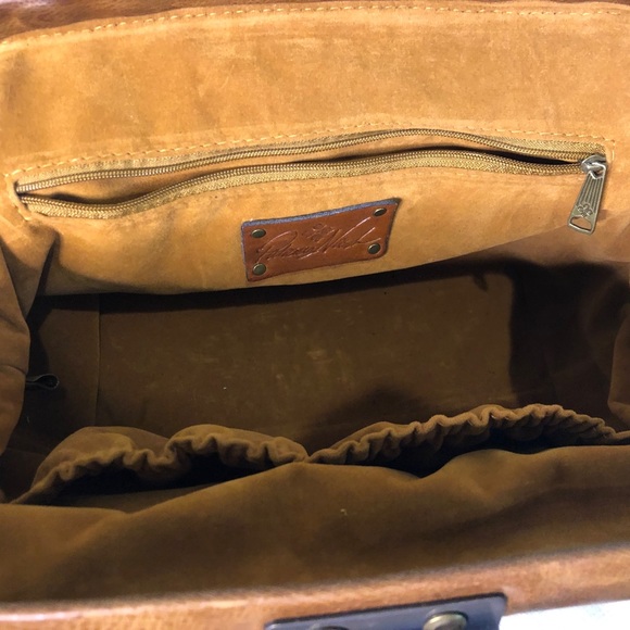 Patricia Nash Tapestry & leather handbag - Picture 12 of 15